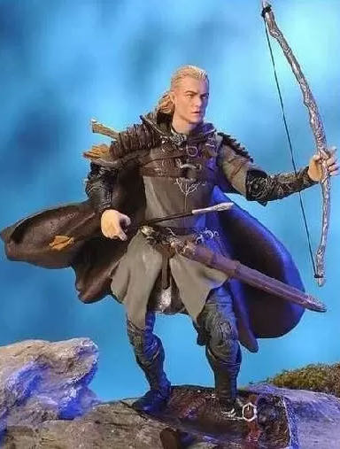 Helm’s Deep Legolas - Toy Biz (LOTR The Two Towers) action figure collectible [Barcode 035112814061] - Main Image 4