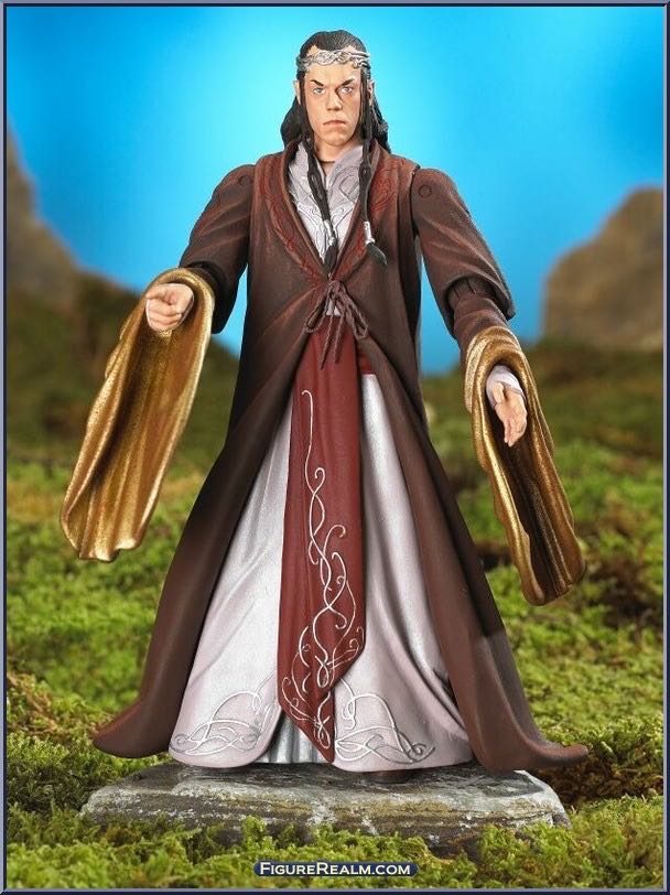 Elrond of Rivendell - Toy Biz (LOTR: The Fellowship Of The Ring) action figure collectible [Barcode 035112814368] - Main Image 2