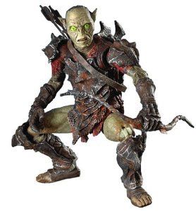 Orc - Toy Biz (LOTR: The Fellowship Of The Ring) action figure collectible [Barcode 035112814399] - Main Image 2