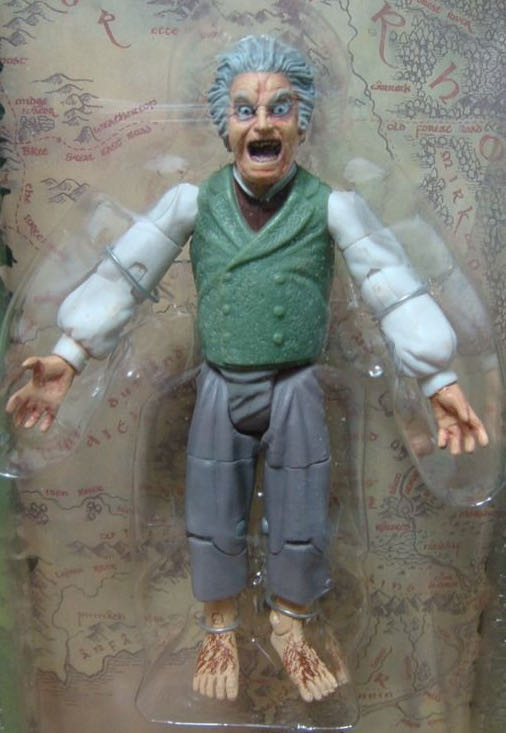 Bilbo: Transfixed - Toy Biz (LOTR: The Fellowship Of The Ring) action figure collectible [Barcode 035112814900] - Main Image 4