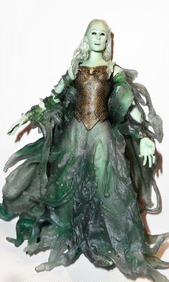 Galadriel: Entranced by the One Ring - Toybiz (LOTR: The Fellowship Of The Ring) action figure collectible [Barcode 035112815297] - Main Image 4