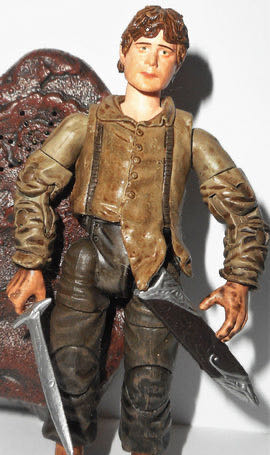 Sam Gamgee: Mount Doom - Toy Biz (LOTR: The Return Of The King) action figure collectible [Barcode 035112815341] - Main Image 4