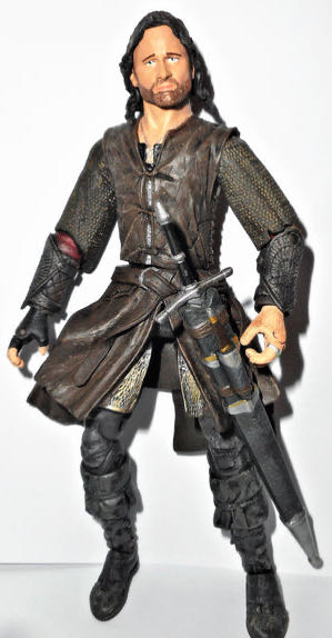 Aragorn: Battle Action - Toy Biz (LOTR: The Two Towers) action figure collectible [Barcode 035112815686] - Main Image 4
