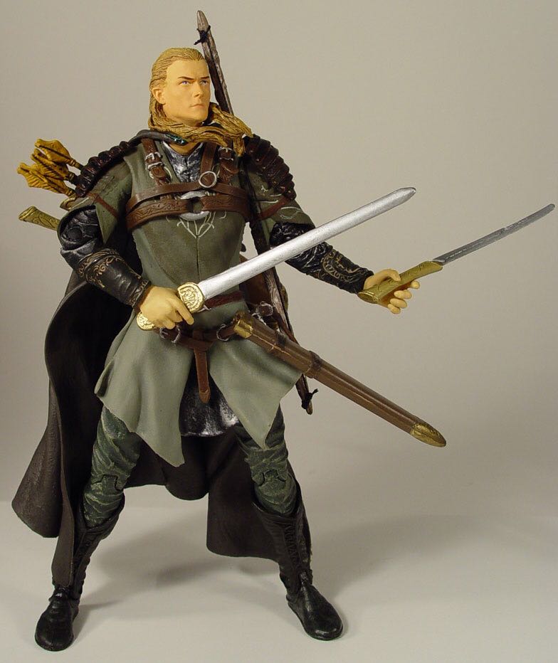 Legolas - Toy Biz (LOTR: The Return Of The King) action figure collectible [Barcode 035112815716] - Main Image 2