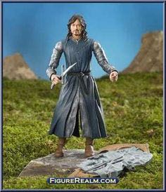 Aragorn: Council of Elrond - Toy Biz (Epic Trilogy) (LOTR: The Fellowship Of The Ring) action figure collectible [Barcode 035112816317] - Main Image 2