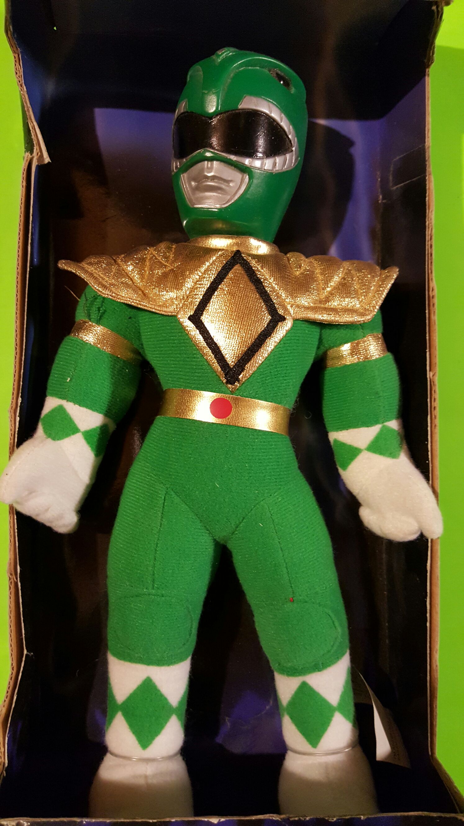 Mighty Morphin Power Rangers Tommy Collectors Stuffed Action Figure  action figure collectible [Barcode 035575400450] - Main Image 2
