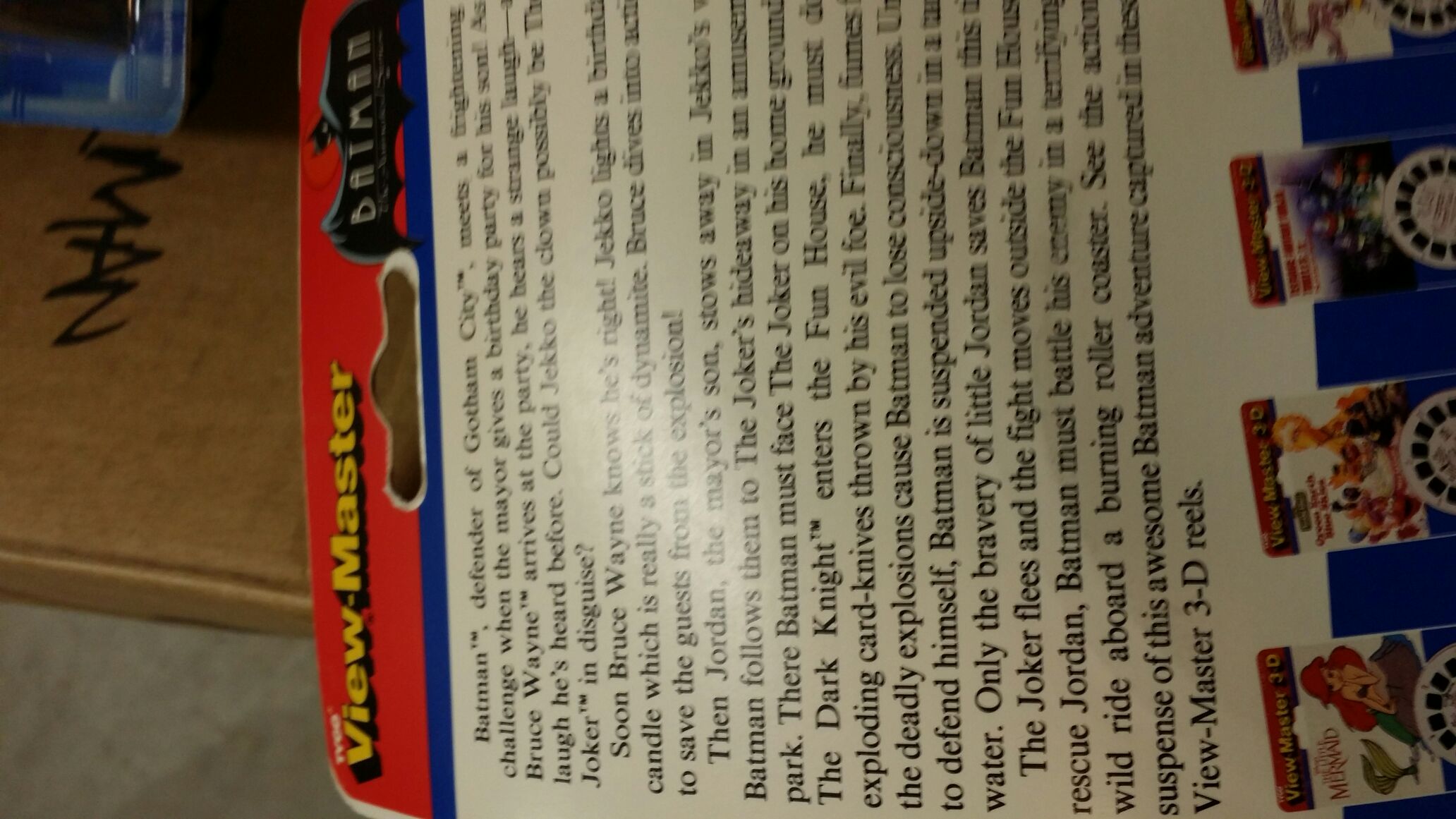 The Batman Animated Series View-Master 3-D  action figure collectible [Barcode 03687048] - Main Image 2