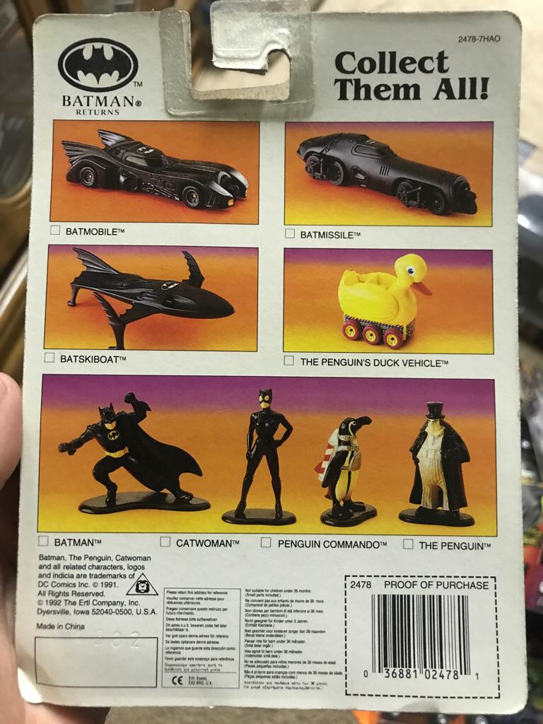 Batman: Batmissile - Ertl Company, Inc (Batman Returns) action figure collectible [Barcode 036881024781] - Main Image 2