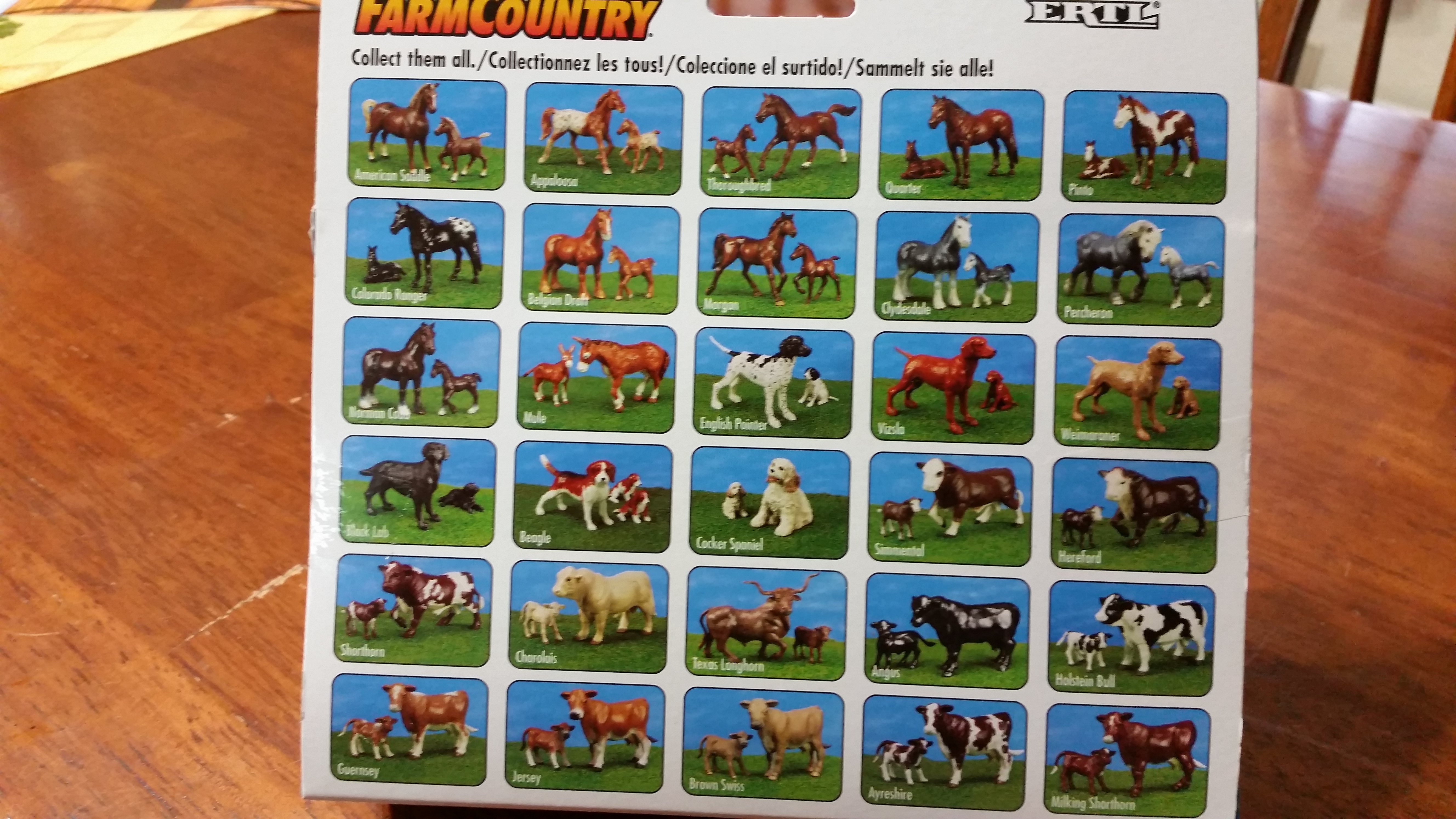 ERTL Collectible Animals Weimaraner  action figure collectible [Barcode 036881120629] - Main Image 2