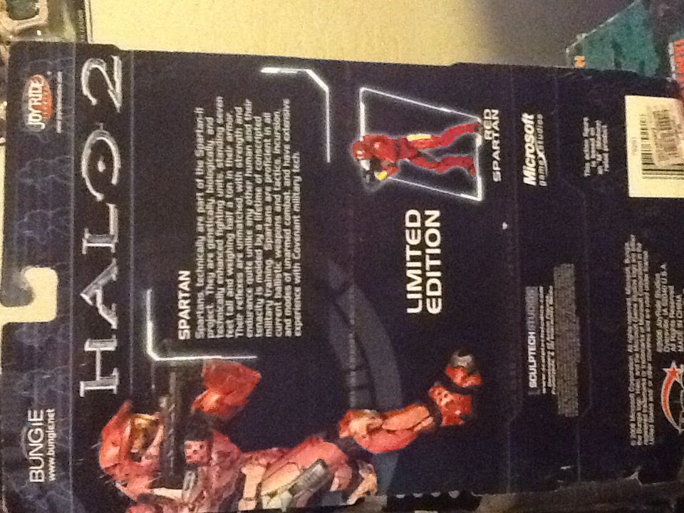 Halo 2 ”Red Spartan” - Mc Farlane Toys (HALO) action figure collectible [Barcode 036881792918] - Main Image 2