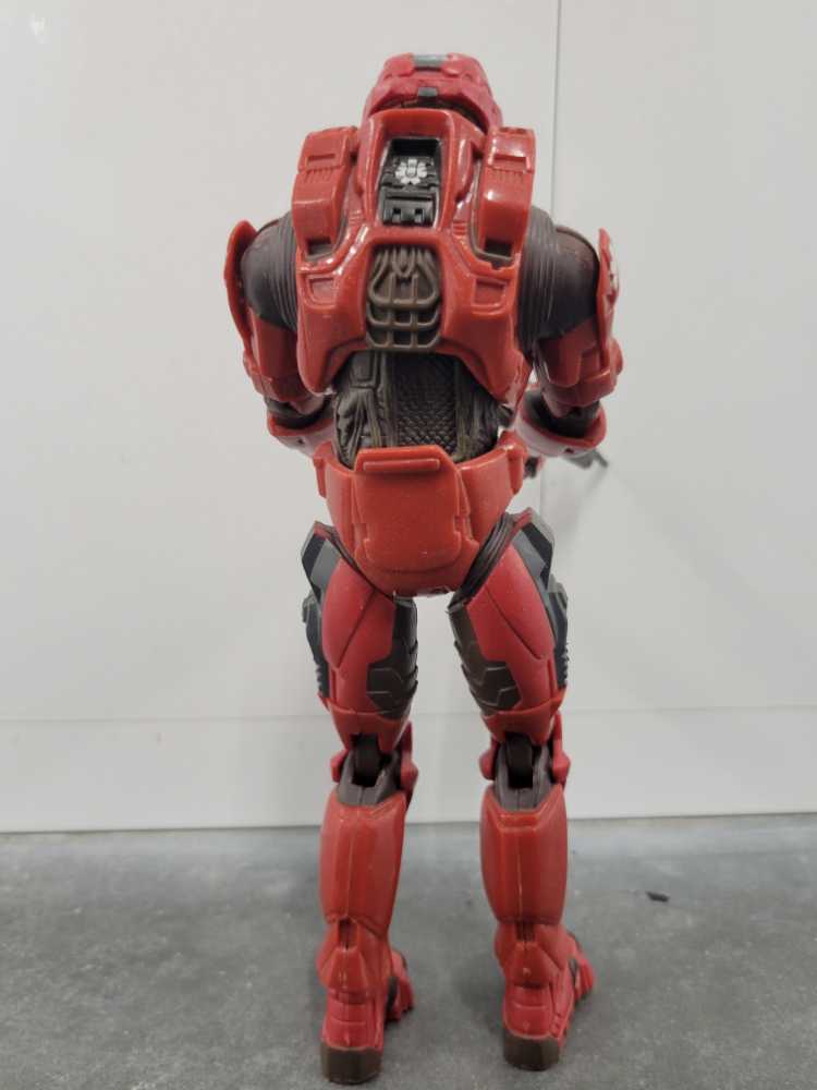 Halo 2 ”Red Spartan” - Mc Farlane Toys (HALO) action figure collectible [Barcode 036881792918] - Main Image 4