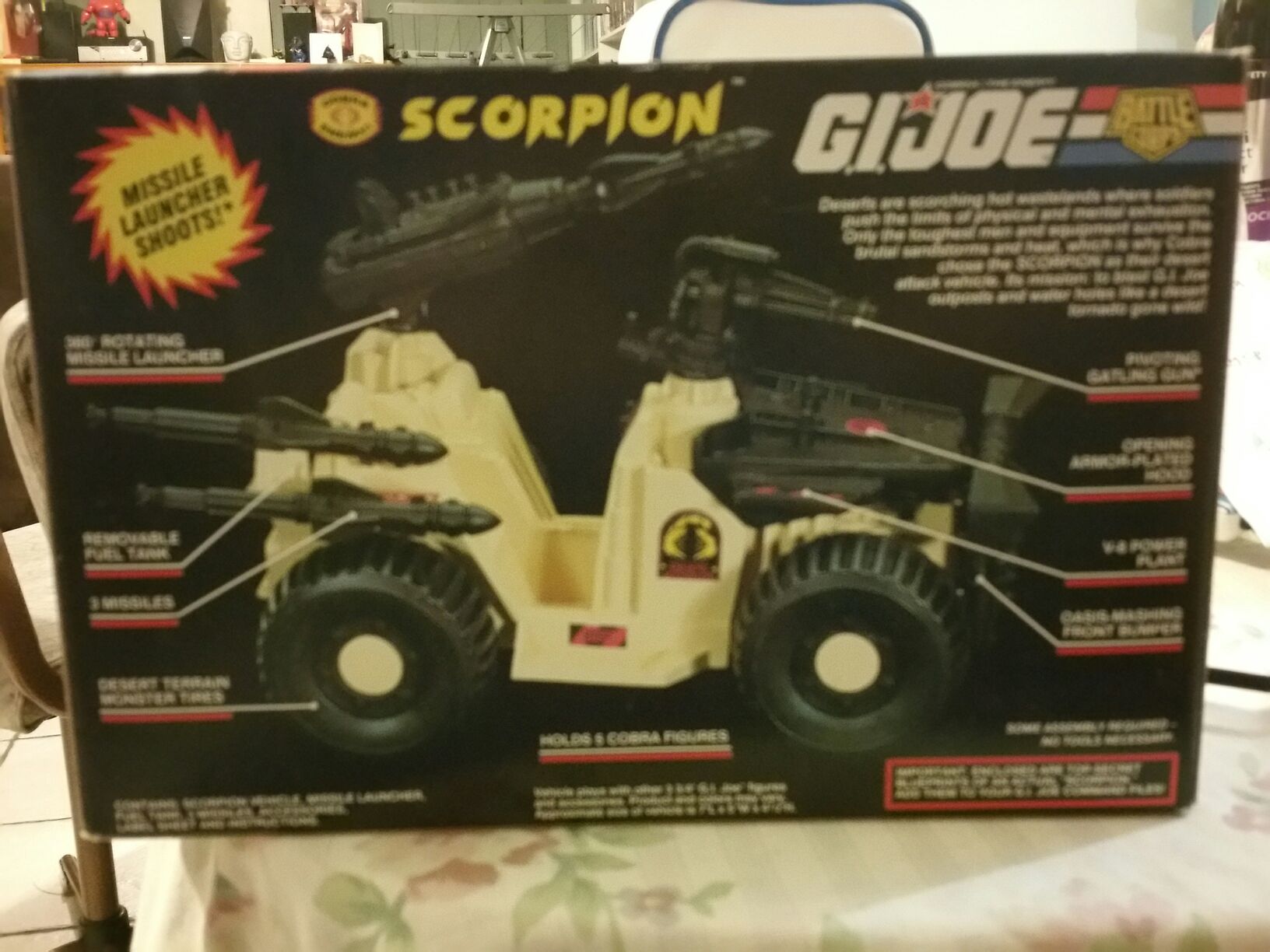 G.I Joe scorpion (battle corps) - Hasbro (G.i. Joe Cobra) action figure collectible [Barcode 038976061343] - Main Image 2