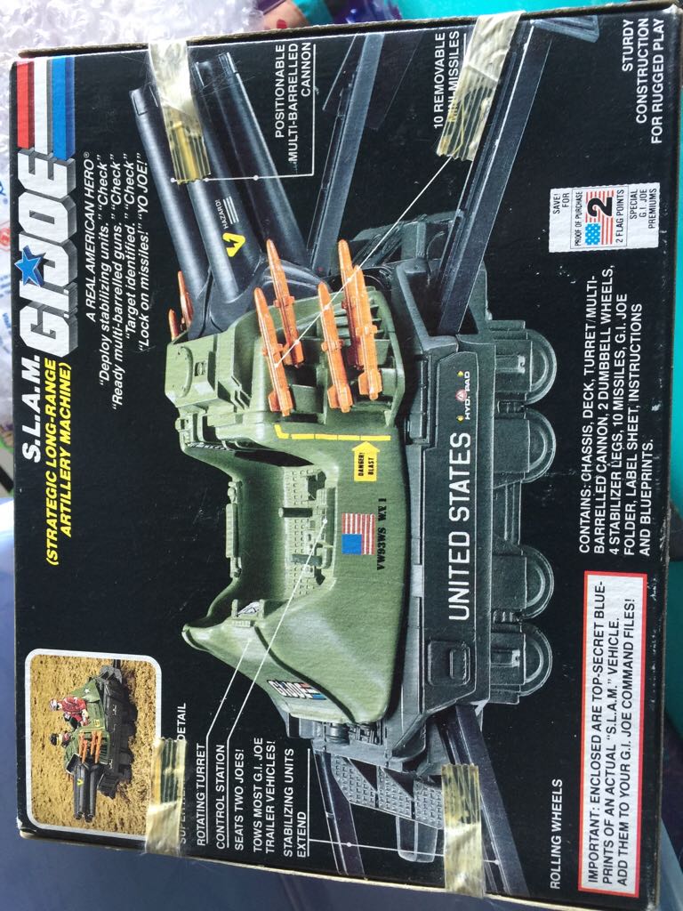 S.L.A.M. - Hasbro - G.I. Joe (G I Joe) action figure collectible [Barcode 038976061725] - Main Image 2