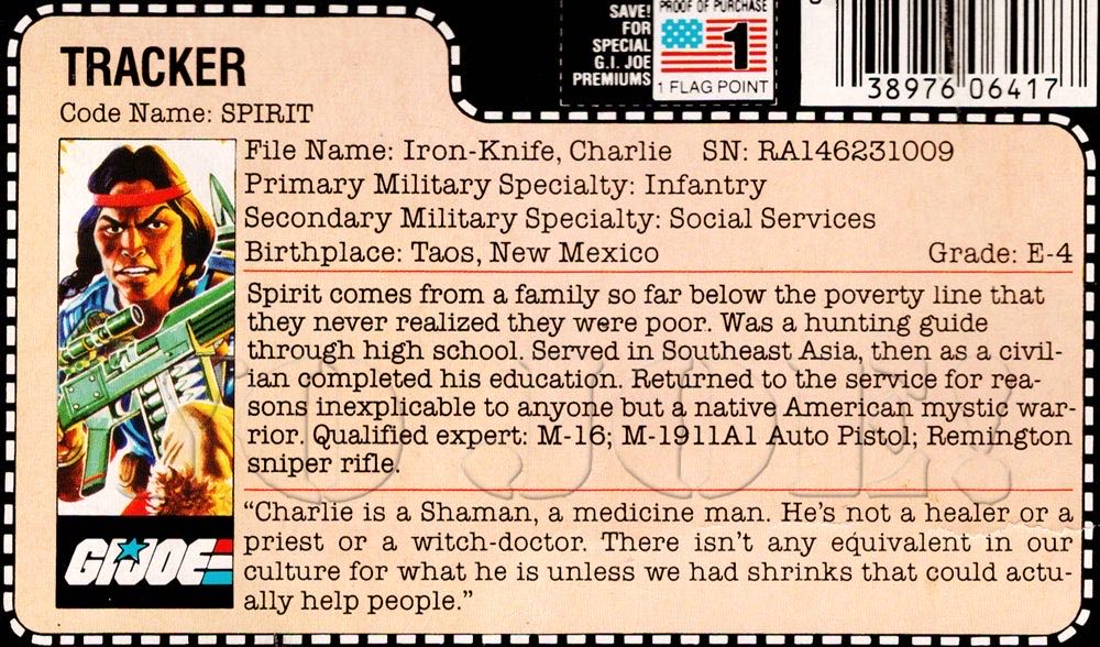 Spirit (V1) F C - Hasbro (GI Joe Vintage) action figure collectible [Barcode 038976064177] - Main Image 4