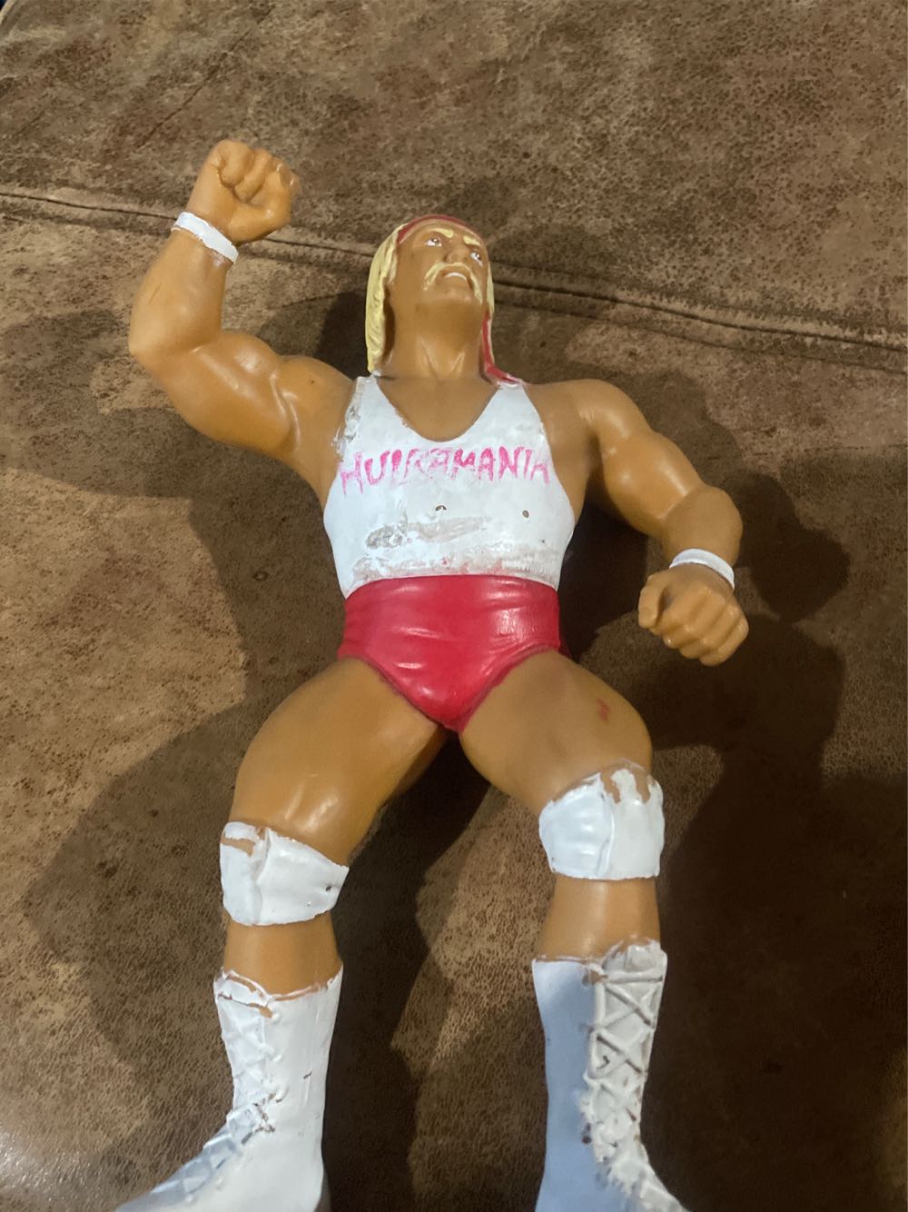 Hulk Hogan - Ljn (WWF Wrestling Superstars Figures Series 1) action figure collectible [Barcode 023582054001] - Main Image 3