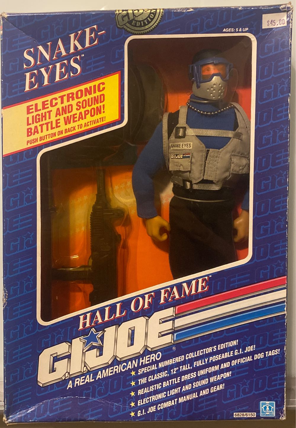 G.I. Joe Hall Of Fame: Snake-Eyes - Hasbro (G.I. Joe Hall Of Fame) action figure collectible [Barcode 038976068281] - Main Image 2