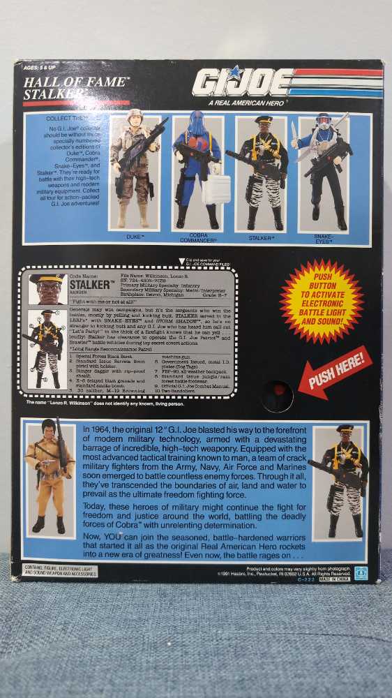 Stalker - Hasbro (G.I. Joe Hall Of Fame) action figure collectible [Barcode 038976068298] - Main Image 2
