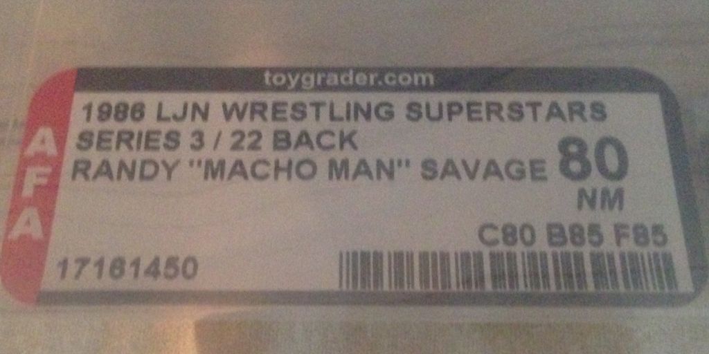 Randy Macho Man Savage - LJN Toys Ltd. (World Wrestling Federation) action figure collectible [Barcode 023582054247] - Main Image 2