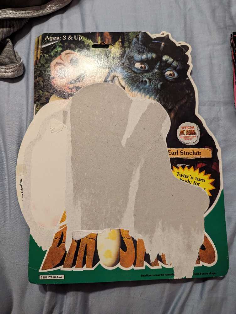 Dinosaurs - Earl Sinclair - Hasbro (Dinosaurs) action figure collectible [Barcode 038976071816] - Main Image 4