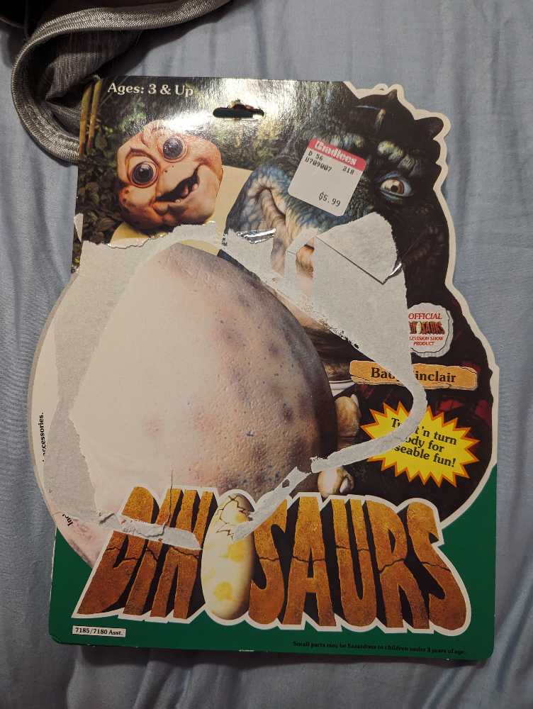 Dinosaurs- Baby Sinclair - Hasbro (Dinosaurs) action figure collectible [Barcode 038976071854] - Main Image 4