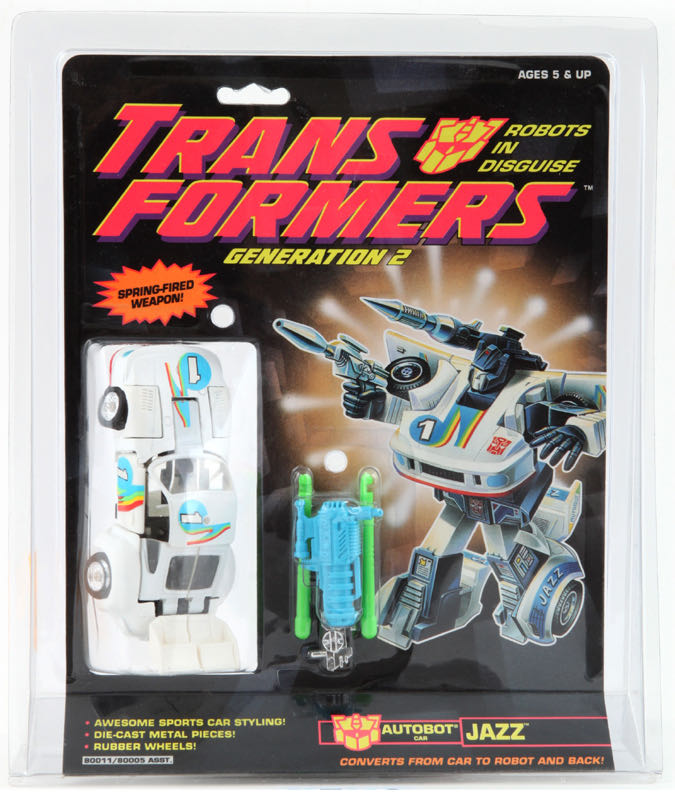 Transformers G2 Jazz - Hasbro (Transformers Generation 2) action figure collectible [Barcode 038976800119] - Main Image 5