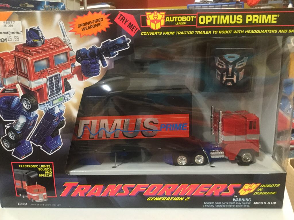 Optimus Prime - Hasbro (Generation 2) action figure collectible [Barcode 038976800348] - Main Image 1