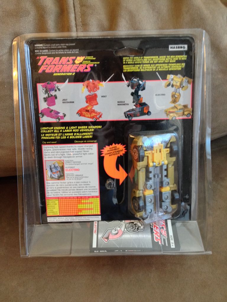 Transformers G2 Electro Laser Rods - Hasbro (G2) action figure collectible [Barcode 038976801369] - Main Image 2