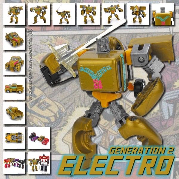 Transformers G2 Electro Laser Rods - Hasbro (G2) action figure collectible [Barcode 038976801369] - Main Image 7