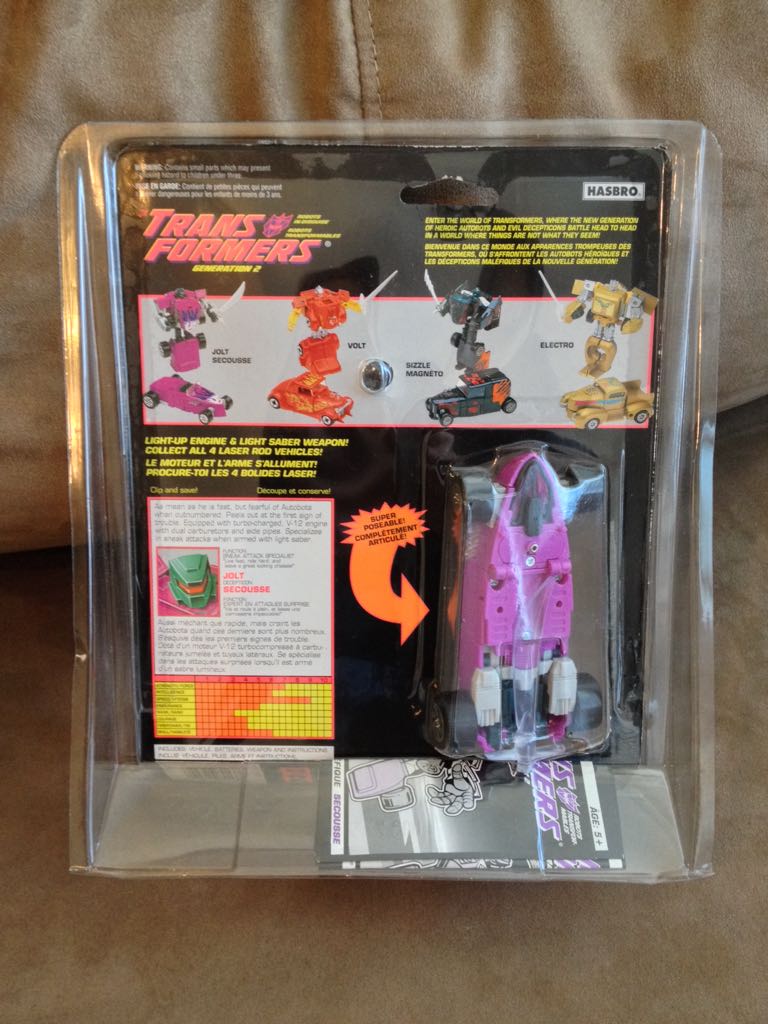 Transformers Generation 2 Jolt - Hasbro (Transformers Generation 2) action figure collectible [Barcode 038976801376] - Main Image 2