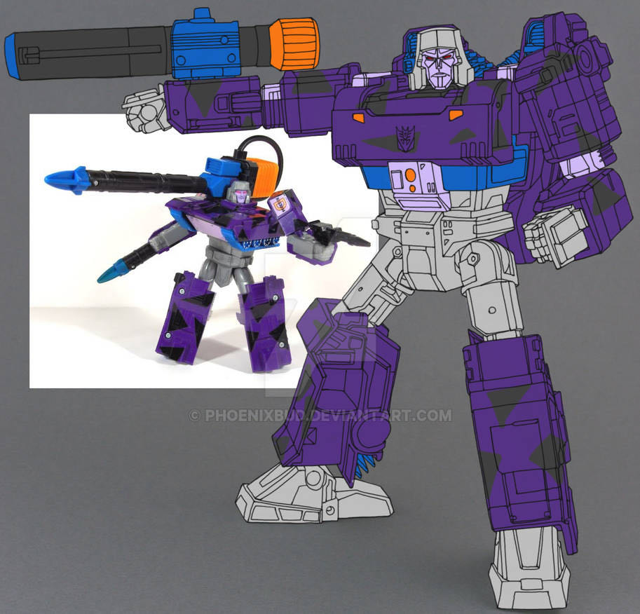 Transformers G2 Megatron (Hero) - Hasbro (Transformers Generation 2) action figure collectible [Barcode 038976801468] - Main Image 7