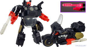 Transformers G2 Road Pig Laser Cycles - Hasbro (Transformers Generation 2) action figure collectible [Barcode 038976801567] - Main Image 3