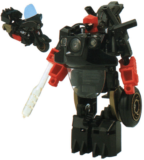 Transformers G2 Road Pig Laser Cycles - Hasbro (Transformers Generation 2) action figure collectible [Barcode 038976801567] - Main Image 5