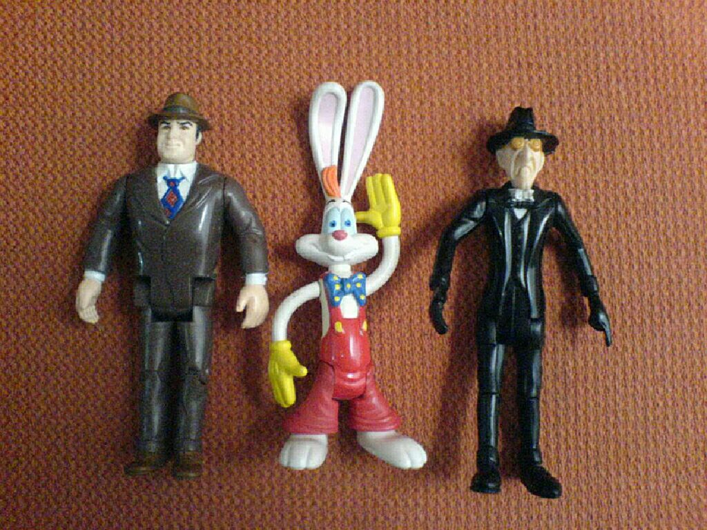 Who framed Roger Rabbit Eddie Valiant Flexies action figure - Ljn action figure collectible [Barcode 023582086385] - Main Image 2