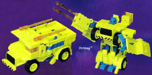Transformers G2 Dirtbag Auto Rollers - Hasbro (Transformers) action figure collectible [Barcode 038976802052] - Main Image 7