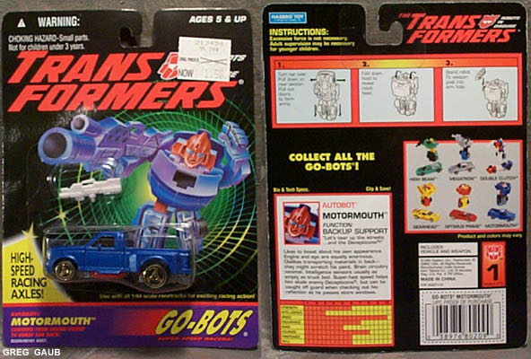 Transformers G2 Motormouth Go-bots - Hasbro (Generation 2) action figure collectible [Barcode 038976802090] - Main Image 10