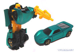 Transformers G2 High Beam Go-Bots - Hasbro Toy (Transformers Go-Bots) action figure collectible [Barcode 038976802120] - Main Image 2