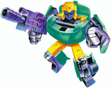 Transformers G2 High Beam Go-Bots - Hasbro Toy (Transformers Go-Bots) action figure collectible [Barcode 038976802120] - Main Image 3