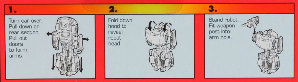 Transformers G2 High Beam Go-Bots - Hasbro Toy (Transformers Go-Bots) action figure collectible [Barcode 038976802120] - Main Image 9