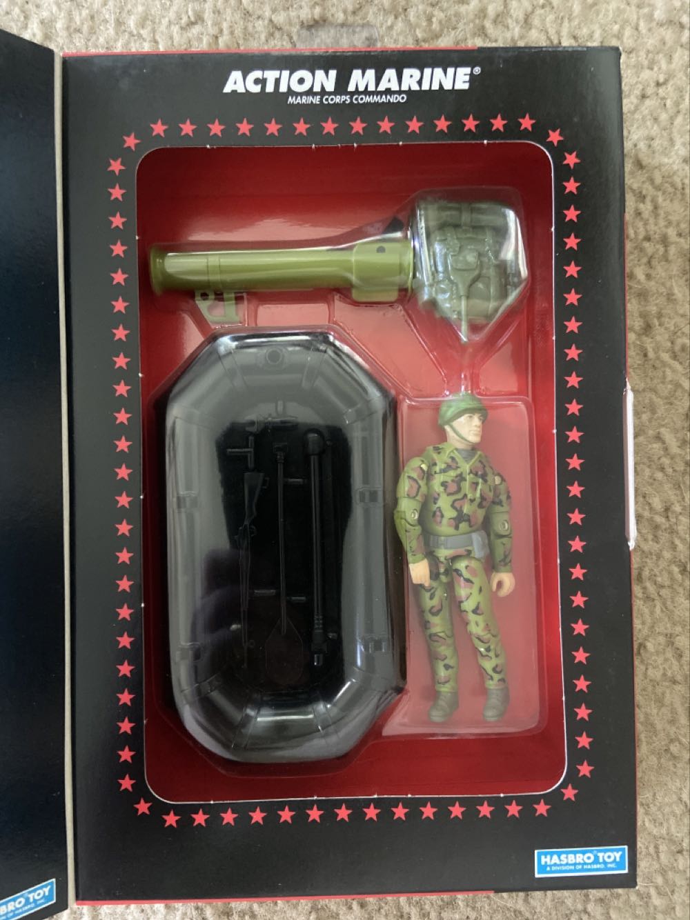 Action Marine [v1] - Hasbro Toy (G.I. Joe: A Real American Hero: 30th Anniversary) action figure collectible [Barcode 038976810477] - Main Image 2