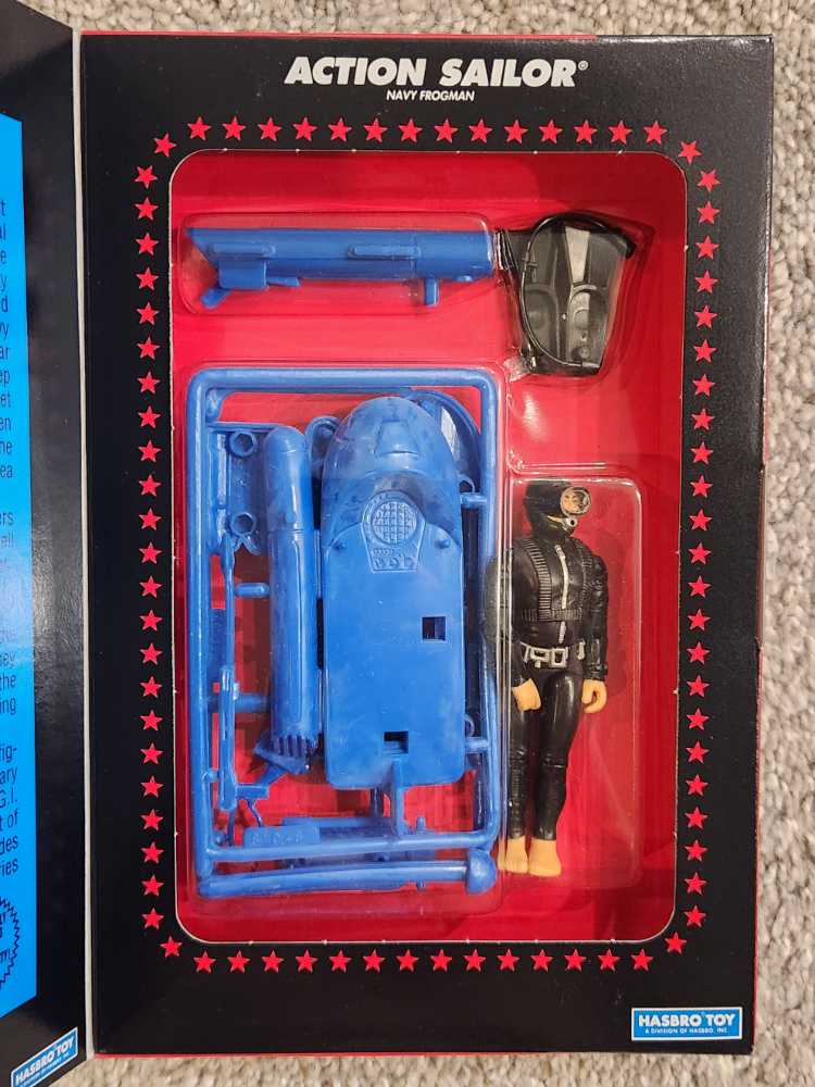 Action Sailor [v1] - Hasbro Toy (G.I. Joe: A Real American Hero: 30th Anniversary) action figure collectible [Barcode 038976810484] - Main Image 3