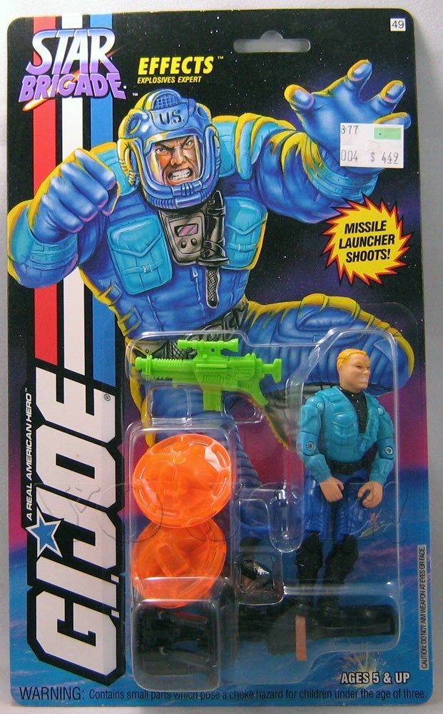 Effects [v1 - Star Brigade] - Hasbro (G.I. Joe - A Real American Hero) action figure collectible [Barcode 038976810545] - Main Image 3