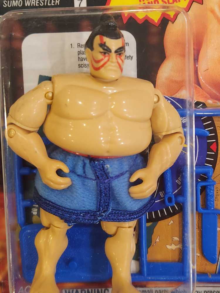 Edmond Honda [v1] - Capcom/Hasbro (G.I. Joe: A Real American Hero: Street Fighter II) action figure collectible [Barcode 038976810910] - Main Image 3