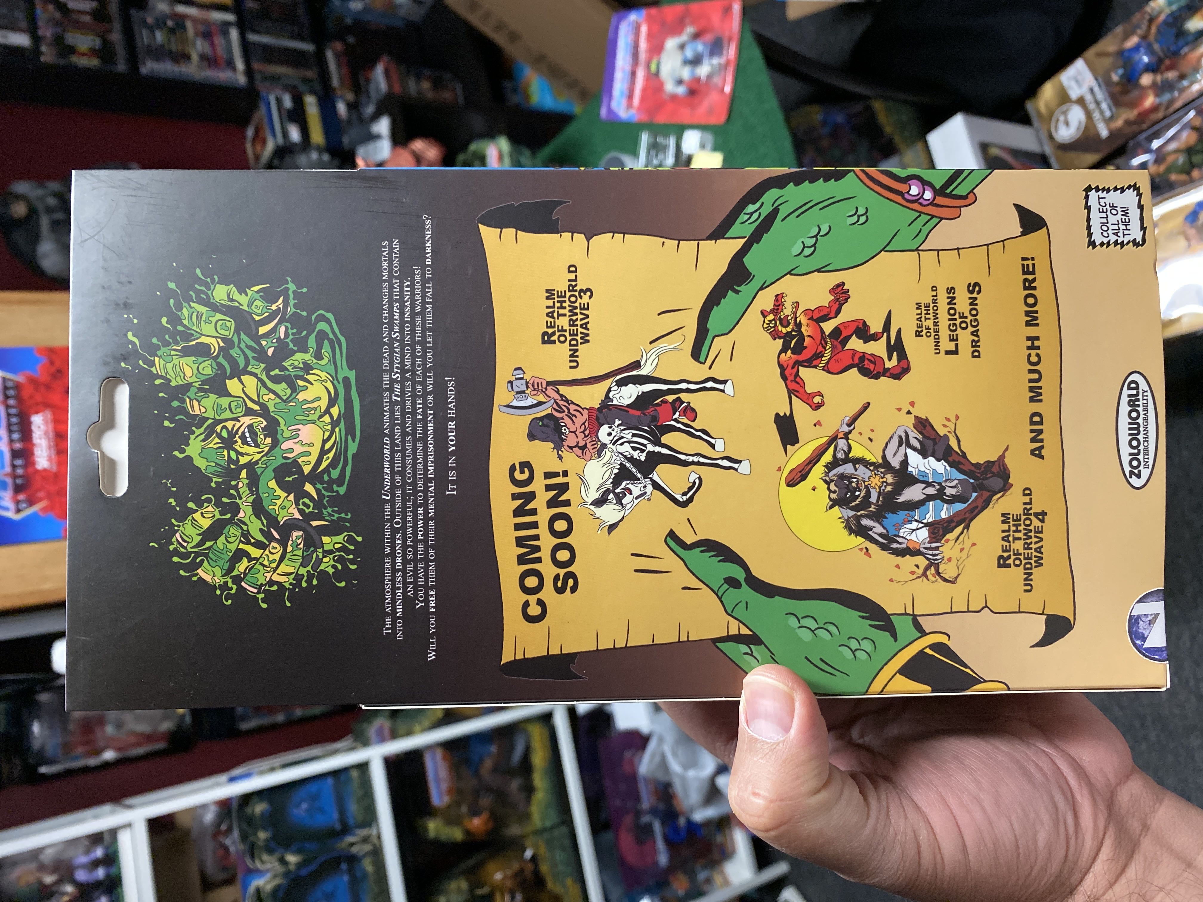 Zoloworld Zolocon 2016 Exclusive realm of the underworld ramyr - Zoloworld (Masters Of The Universe) action figure collectible [Barcode 039517845668] - Main Image 3