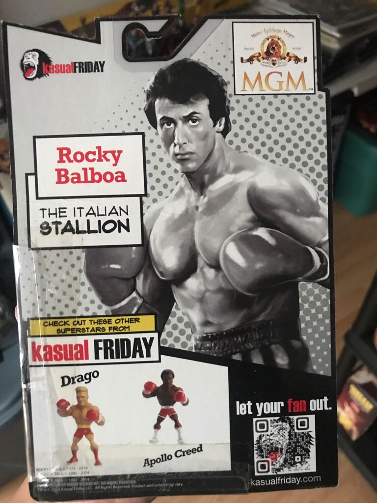 Rocky III Rocky Balboa   action figure collectible [Barcode 039517866274] - Main Image 2