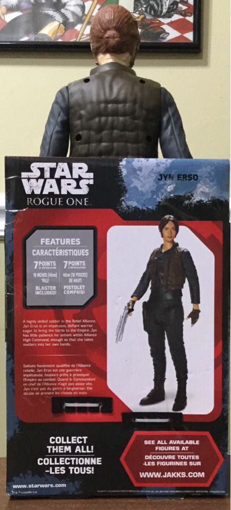 Basic 18” Jyn Erso - Jakks Pacific (Jakks Big Figs) action figure collectible [Barcode 039897096834] - Main Image 2