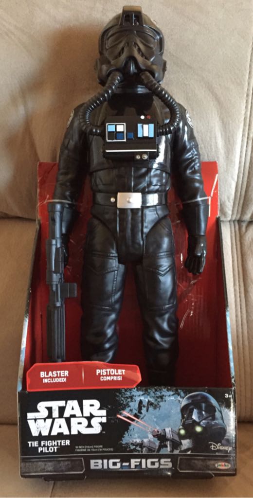 18” TIE Fighter Pilot - Jakks Pacific (Star Wars Rogue One) action figure collectible [Barcode 039897096841] - Main Image 1