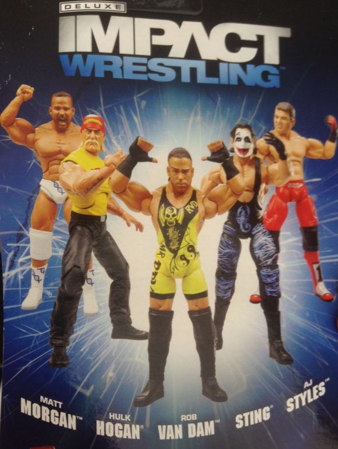 Sting - Jakks Pacific TNA (TNA Deluxe Impact Series 8) action figure collectible [Barcode 039897287348] - Main Image 2