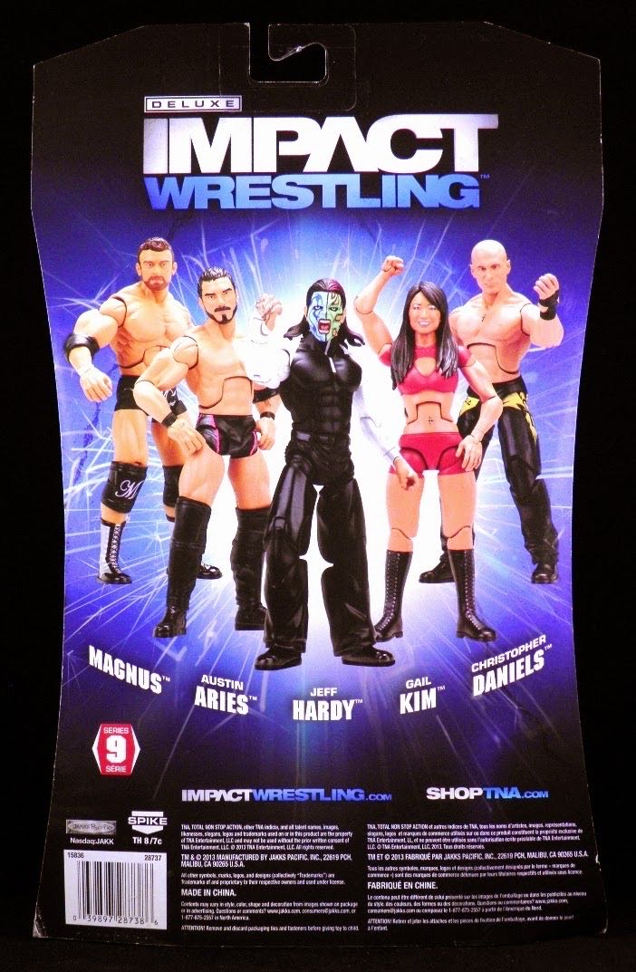 Gail Kim - Jakks Pacific (TNA: Gail Kim) action figure collectible [Barcode 039897287386] - Main Image 2