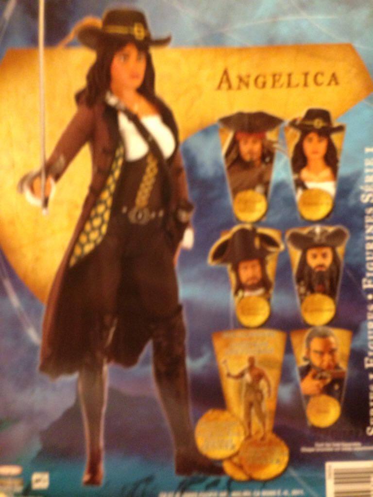 Angelica Action Figure-- Pirates of the Caribbean-- On Stranger Tides- --6”-- - Jakks Pacific (Fantasy) action figure collectible [Barcode 039897297422] - Main Image 2