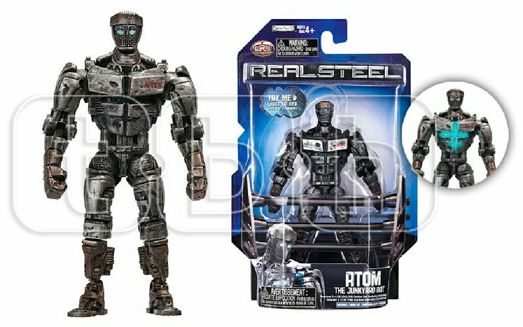 Real Steel Atom The Junkyard Bot - Disney, JAKKS Pacific Inc action figure collectible [Barcode 039897313542] - Main Image 2